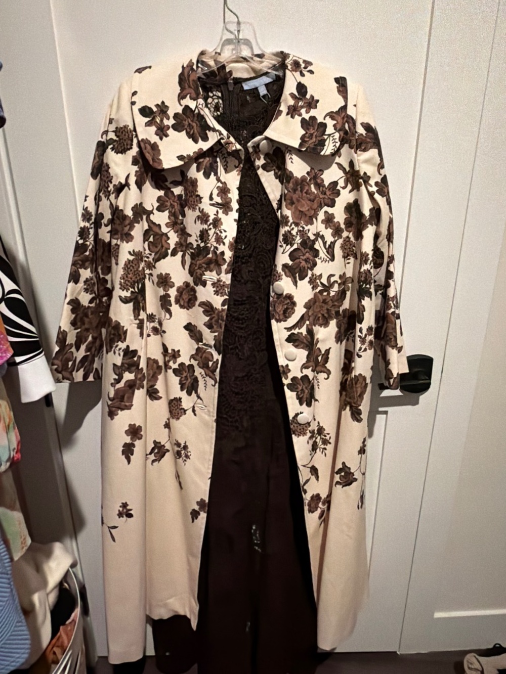 Antonio Melanie lace dress and coat